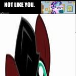 ↑ | STAFF; YOU AGAIN; DRIVE TO HELL! STARLIGHT, YOU THINK IMMA FALL FOR THAT SHIT? R U BLIND? WELL I'M NOT BLIND; IF YOU WEREN'T FALLING FOR IT ID BE STUPID; NOT LIKE YOU. | image tagged in cocoa-lost glimmer vs why does it staff brony | made w/ Imgflip meme maker