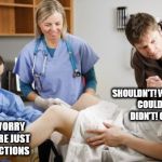 Happy Labor Day! | SHOULDN'T! WOULDN'T! COULDN'T! DIDN'T! CAN'T! DON'T WORRY THOSE ARE JUST CONTRACTIONS | image tagged in happy labor day | made w/ Imgflip meme maker