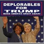 maxine waters hillary clinton deplorables for Trump 2020  