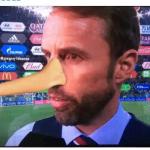 Gareth southgate, england, crap, will get knocked out next round meme