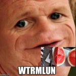 Watermelon | WTRMLUN | image tagged in gordon ramsay | made w/ Imgflip meme maker