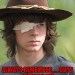 Carl eye patch | ALWAYS REMEMBER......GUYS WITH AN EYE PATCH AND 3 FINGERS SELL THE BEST FIREWORKS | image tagged in eye patch,funny,memes,fireworks,fire crackers,funny memes | made w/ Imgflip meme maker