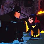Batman and Batgirl Pointing