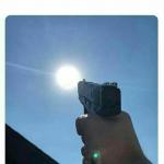 Shooting sun meme