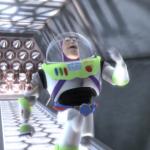 Buzz lightyear outrunning spikes meme