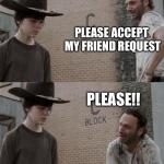Send friend request on fb