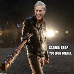 scared? | SCARED, BRO? YOU LOOK SCARED. | image tagged in mueller,trump,trumprussia | made w/ Imgflip meme maker