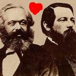 Marx and Engels  meme