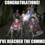 THAISOCCER | CONGRATULATIONS! YOU'VE REACHED THE COMMENTS | image tagged in thaisoccer | made w/ Imgflip meme maker
