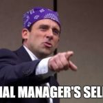 Michael Scott  | REGIONAL MANAGER'S SELECTION | image tagged in michael scott | made w/ Imgflip meme maker