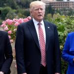 Trump with English Hillary and German Hillary
