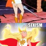 Woman vs sexism | REAL WOMAN; SEXISM | image tagged in woman vs sexism,liberals,man hater,censorship,memes | made w/ Imgflip meme maker