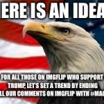 Murica Patriotic Eagle Meme Generator - Imgflip