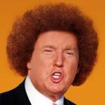 Trump With A Afro