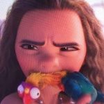 Moana | HMM... TASTES LIKE CHICKEN | image tagged in moana | made w/ Imgflip meme maker