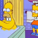 Bart Simpson chair | WHAT IF YOU WOKE UP AS A GIRL? KH; GAM | image tagged in bart simpson chair | made w/ Imgflip meme maker