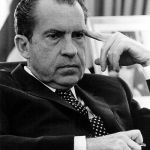 richard nixon | DEEP THOUGHTS; I WONDER IF THAT RECORDER HAS AN ERASE BUTTON | image tagged in richard nixon | made w/ Imgflip meme maker