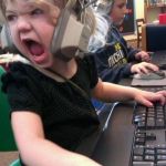 angry little girl gamer | I SAID MORE COW BELL! | image tagged in angry little girl gamer | made w/ Imgflip meme maker