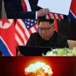 Trump Kim explosion