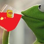 Kermit Sips Kool Aid