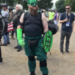 Green shield nazi guy