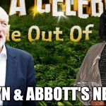#wearecorbyn | CORBYN & ABBOTT'S NEW JOB | image tagged in corbyn abbott jungle,wearecorbyn,anti-semite and a racist,anti-semitism,party of haters,communist socialist | made w/ Imgflip meme maker