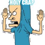 Beavis | HOLY CRAP; I WORK FOR VMWARE | image tagged in beavis | made w/ Imgflip meme maker