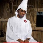 black Klansman | MY VOTES FOR; KEITH SWARTZ | image tagged in black klansman | made w/ Imgflip meme maker