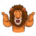 approval lion