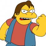 nelson simpsons fist menace