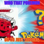 Who's That Pokemon Blank Template - Imgflip