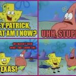 Spongebob Texas Meme Generator - Imgflip