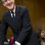 Mueller smiling