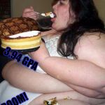 Fat woman with cake | 3.94 GPA; BOOM! | image tagged in fat woman with cake,scumbag | made w/ Imgflip meme maker