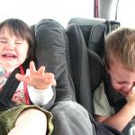 CRYING KIDS IN CAR