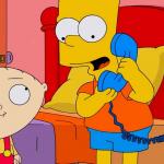 Bart and Stewie phone prank