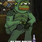 Soldier pepe | DAY 54; OF THE GREAT SHIT POSTING WAR | image tagged in soldier pepe,memes,4chan,shitpost,pepe the frog,sad pepe the frog | made w/ Imgflip meme maker