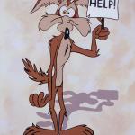 Wile E. Coyote Help