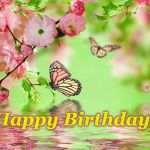 Butterfly Kisses | Happy Birthday! | image tagged in butterfly kisses | made w/ Imgflip meme maker
