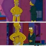Skinny Homer meme