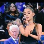Ariana Grande Bill Clinton