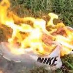 Nike's burning