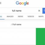 Full Name Google