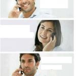 THREE PANEL TELEPHONE COUPLE BLANK meme
