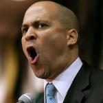 Corey booker shouting