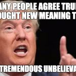 piece of trump | MANY PEOPLE AGREE TRUMP HAS BROUGHT NEW MEANING TO POTUS:; PIECE OF TREMENDOUS UNBELIEVABLE SHIT | image tagged in trump liar,memes,potus,pos,shitpost | made w/ Imgflip meme maker