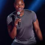 Dave Chappelle, microphone, stage meme