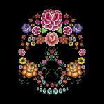 Flower Calavera meme