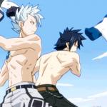 Gray and Leon shirtless