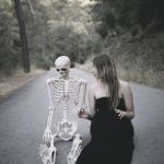 Skeleton Halloween Girl